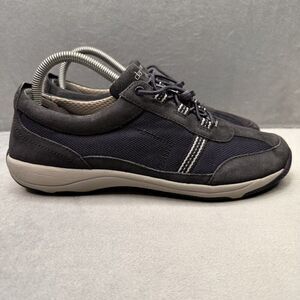 Womens 9.5-10 / EU 40 Dansko Helen Shoes Navy Suede Hiking Active Comfort